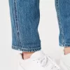 Ultrahoch geschnittene Mom-Jeans in dunkler Waschung Ultrahoch geschnittene Mom-Jeans in dunkler Waschung