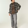 Verwaschene graue Skater-Baggy-Jeans Verwaschene graue Skater-Baggy-Jeans