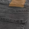 Verwaschene schwarze, lockere Jeans Verwaschene schwarze, lockere Jeans
