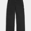 Verwaschene schwarze Super Baggy Painter Jeans Verwaschene schwarze Super Baggy Painter Jeans
