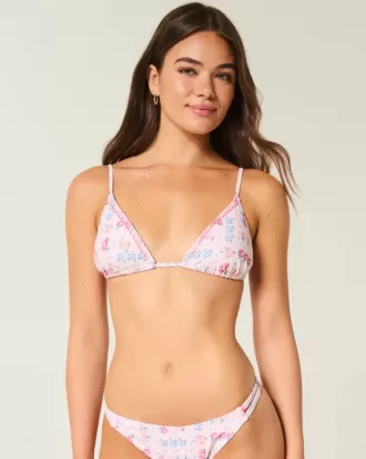 Verziertes Triangel-Bikinioberteil Verziertes Triangel-Bikinioberteil