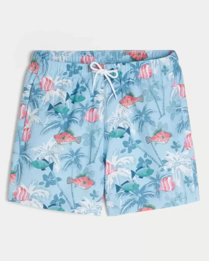 Volley-Badehose bis zur Mitte des Oberschenkels Volley-Badehose bis zur Mitte des Oberschenkels
