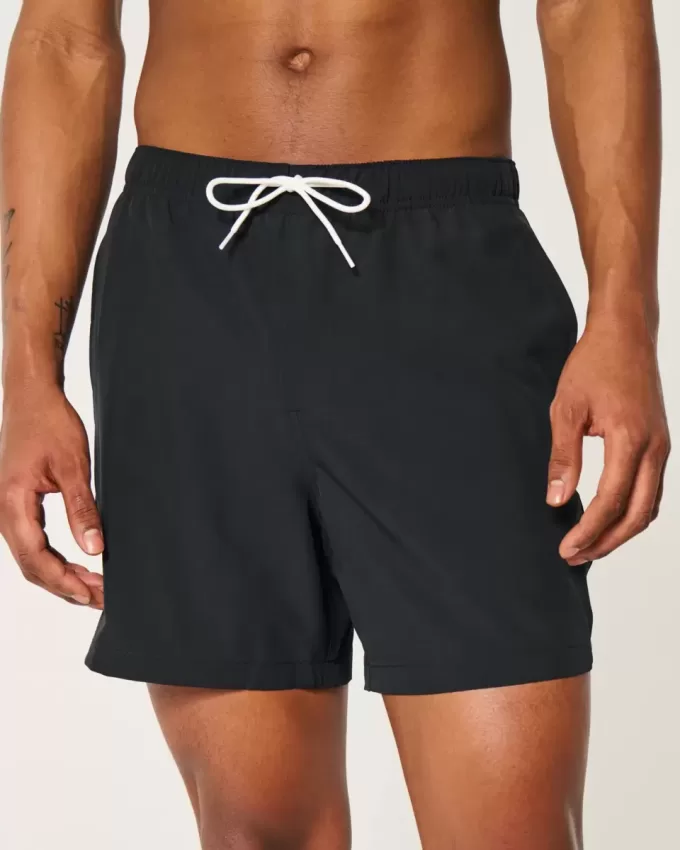 Volley-Badehose bis zur Mitte des Oberschenkels Volley-Badehose bis zur Mitte des Oberschenkels