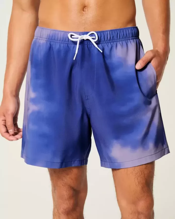 Volley-Badehose bis zur Mitte des Oberschenkels Volley-Badehose bis zur Mitte des Oberschenkels