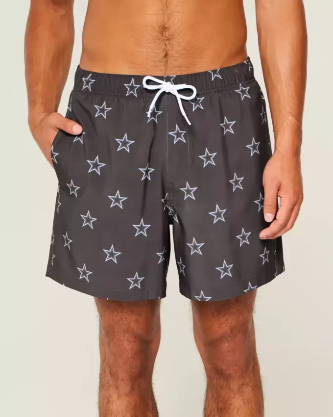 Volley-Badehose bis zur Mitte des Oberschenkels Volley-Badehose bis zur Mitte des Oberschenkels
