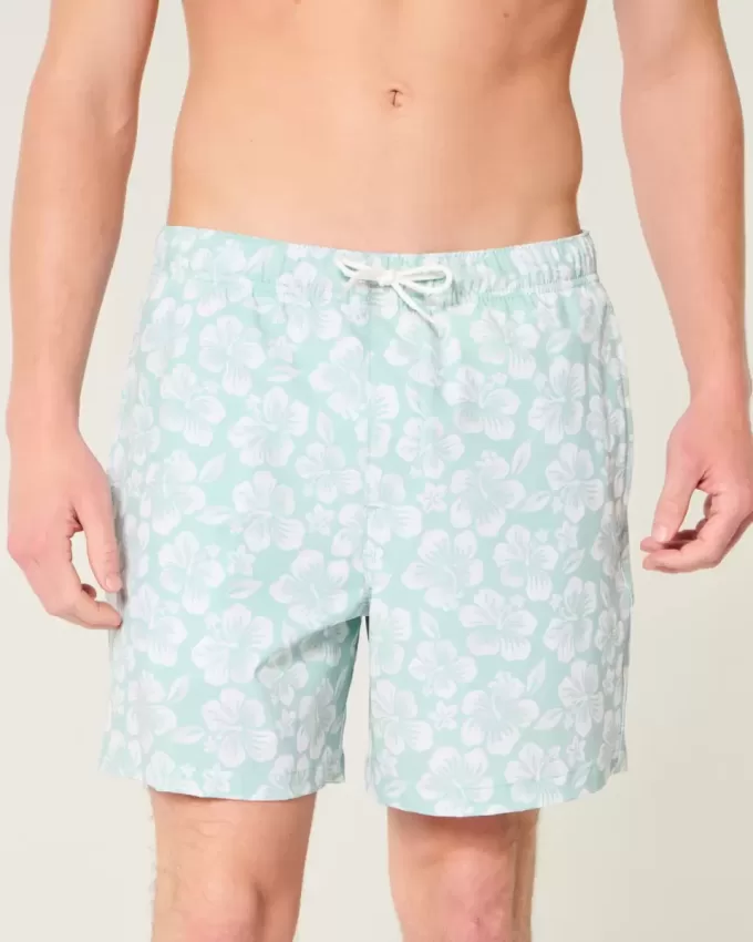 Volley-Badehose bis zur Mitte des Oberschenkels Volley-Badehose bis zur Mitte des Oberschenkels