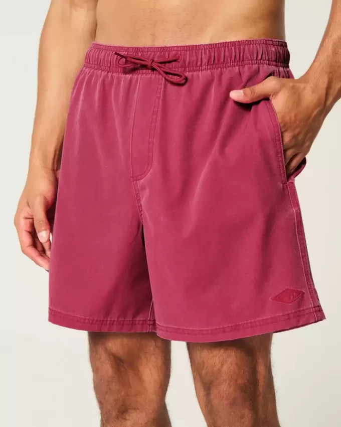 Volley-Badehose bis zur Mitte des Oberschenkels Volley-Badehose bis zur Mitte des Oberschenkels