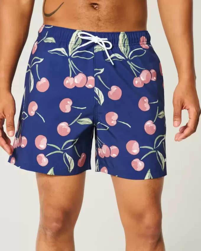 Volley-Badehose bis zur Mitte des Oberschenkels Volley-Badehose bis zur Mitte des Oberschenkels