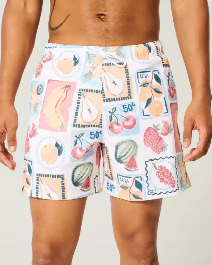 Volley-Badehose bis zur Mitte des Oberschenkels Volley-Badehose bis zur Mitte des Oberschenkels