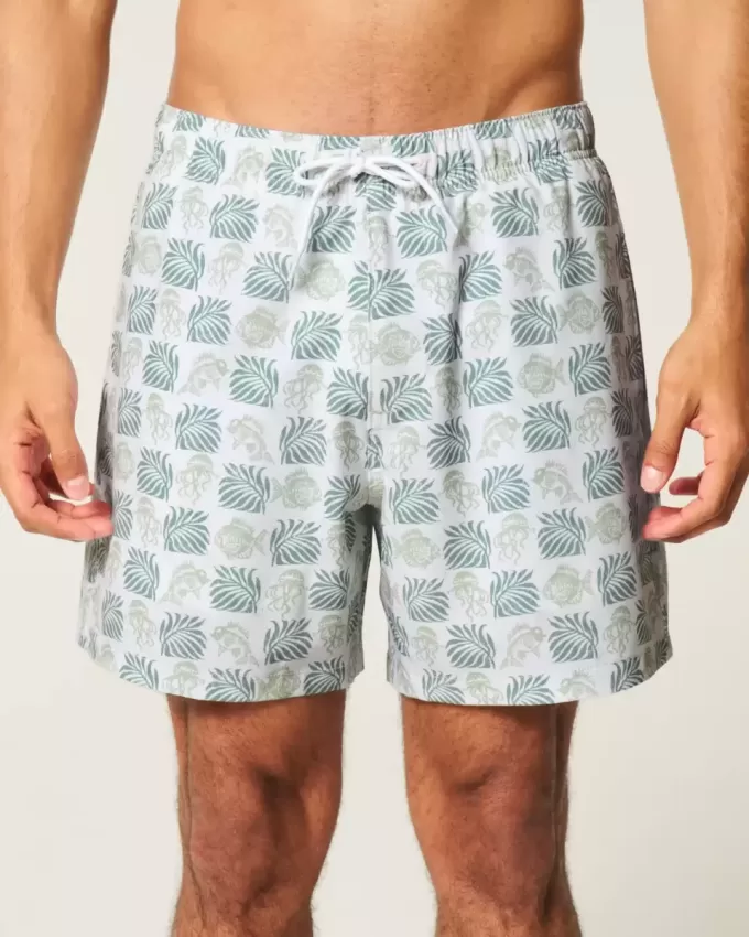 Volley-Badehose bis zur Mitte des Oberschenkels Volley-Badehose bis zur Mitte des Oberschenkels