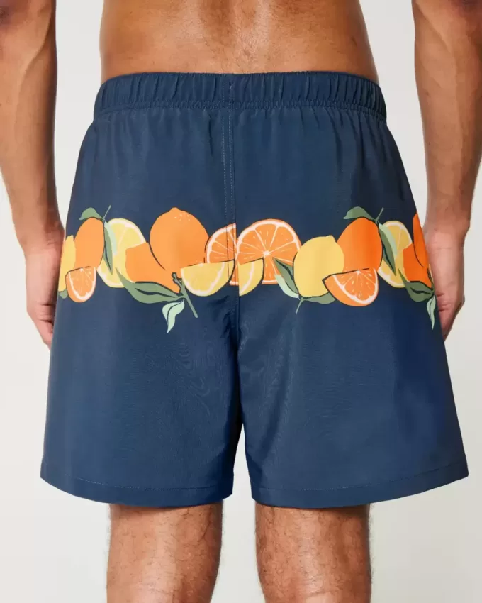 Volley-Badehose bis zur Mitte des Oberschenkels Volley-Badehose bis zur Mitte des Oberschenkels