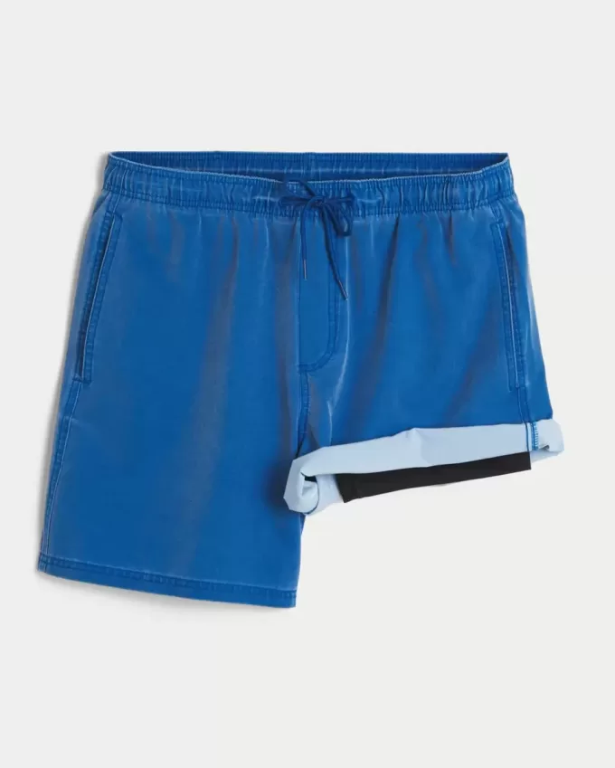 Volley-Badehose bis zur Mitte des Oberschenkels Volley-Badehose bis zur Mitte des Oberschenkels