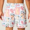 Volley-Badehose bis zur Mitte des Oberschenkels Volley-Badehose bis zur Mitte des Oberschenkels