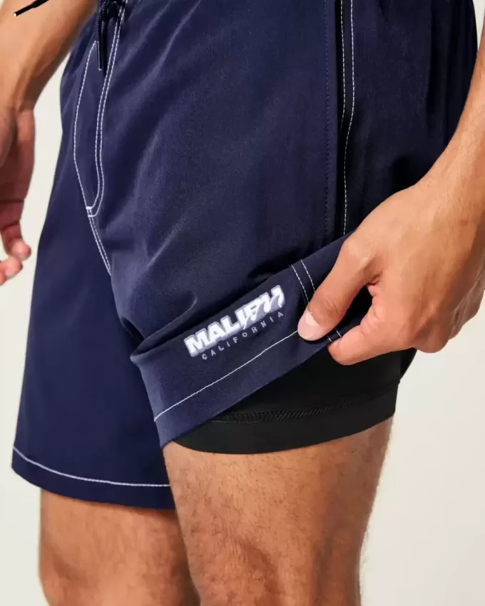 Volley-Badehose bis zur Mitte des Oberschenkels Volley-Badehose bis zur Mitte des Oberschenkels