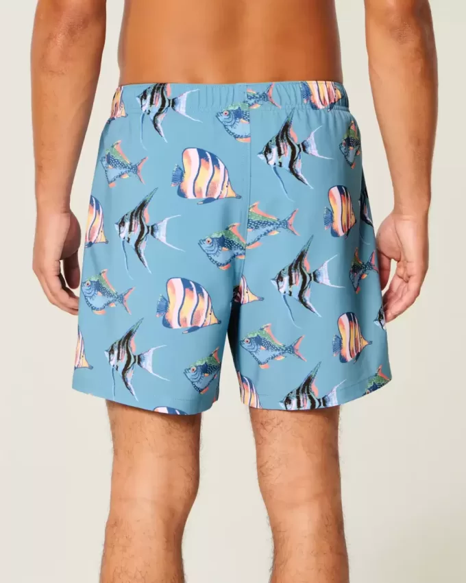 Volley-Badehose bis zur Mitte des Oberschenkels Volley-Badehose bis zur Mitte des Oberschenkels