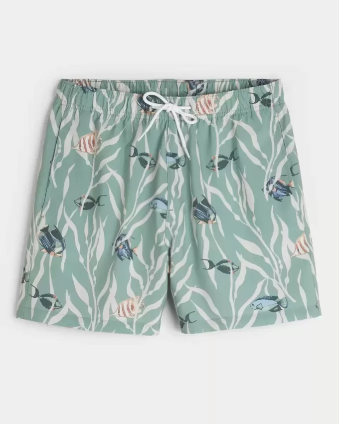 Volley-Badehose bis zur Mitte des Oberschenkels Volley-Badehose bis zur Mitte des Oberschenkels