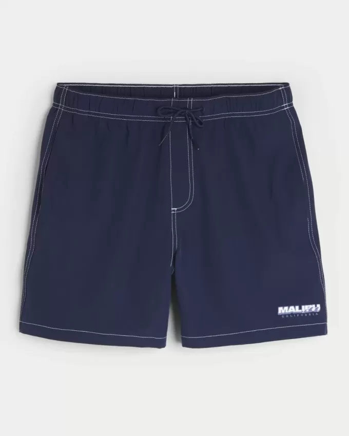 Volley-Badehose bis zur Mitte des Oberschenkels Volley-Badehose bis zur Mitte des Oberschenkels