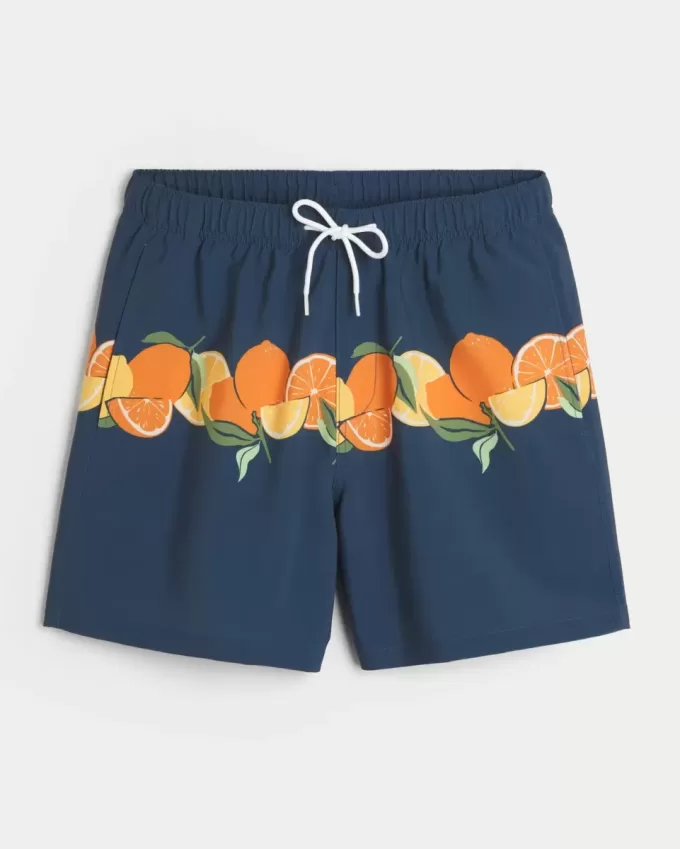Volley-Badehose bis zur Mitte des Oberschenkels Volley-Badehose bis zur Mitte des Oberschenkels