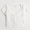 Waffel-Button-Down-T-Shirt Waffel-Button-Down-T-Shirt