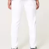 Weiße, sportliche Röhrenjeans Weiße, sportliche Röhrenjeans