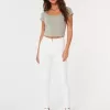 Weiße Super Skinny Jeans mit hohem Bund Weiße Super Skinny Jeans mit hohem Bund