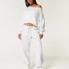 Weite Fleece-Jogginghose Weite Fleece-Jogginghose