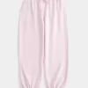 Weite Fleece-Jogginghose
