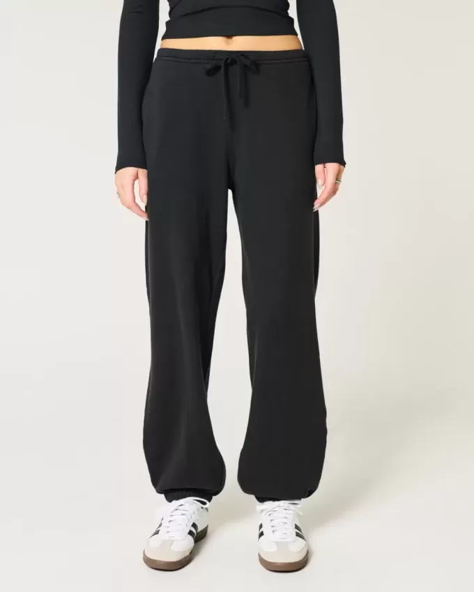 Weite Fleece-Jogginghose Weite Fleece-Jogginghose