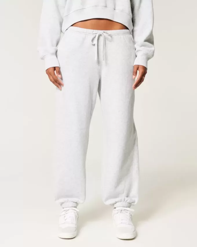 Weite Fleece-Jogginghose Weite Fleece-Jogginghose