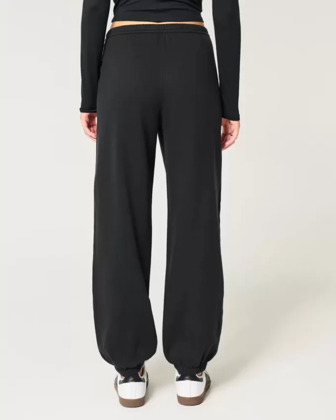 Weite Fleece-Jogginghose Weite Fleece-Jogginghose
