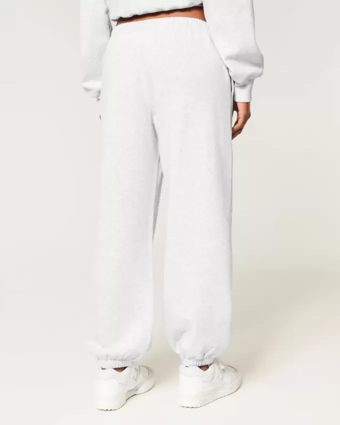 Weite Fleece-Jogginghose Weite Fleece-Jogginghose