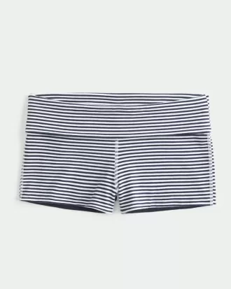 Wendbare Shortie-Shorts aus Strick