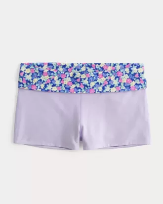 Wendbare Shortie-Shorts aus Strick