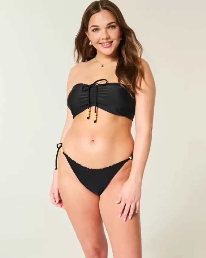 Wendbares, freches Bikinihöschen mit seitlicher Schnürung Wendbares, freches Bikinihöschen mit seitlicher Schnürung