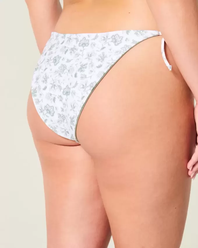 Wendbares, freches Bikinihöschen mit seitlicher Schnürung Wendbares, freches Bikinihöschen mit seitlicher Schnürung