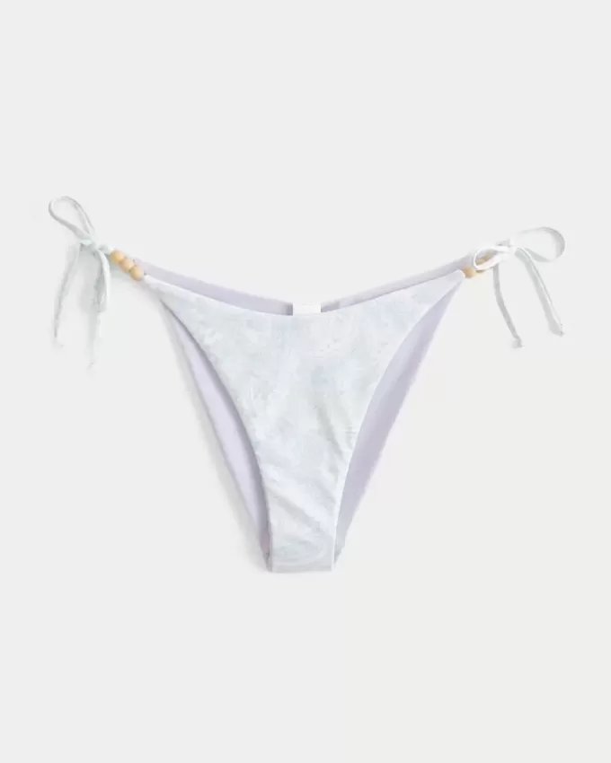 Wendbares, freches Bikinihöschen mit seitlicher Schnürung Wendbares, freches Bikinihöschen mit seitlicher Schnürung