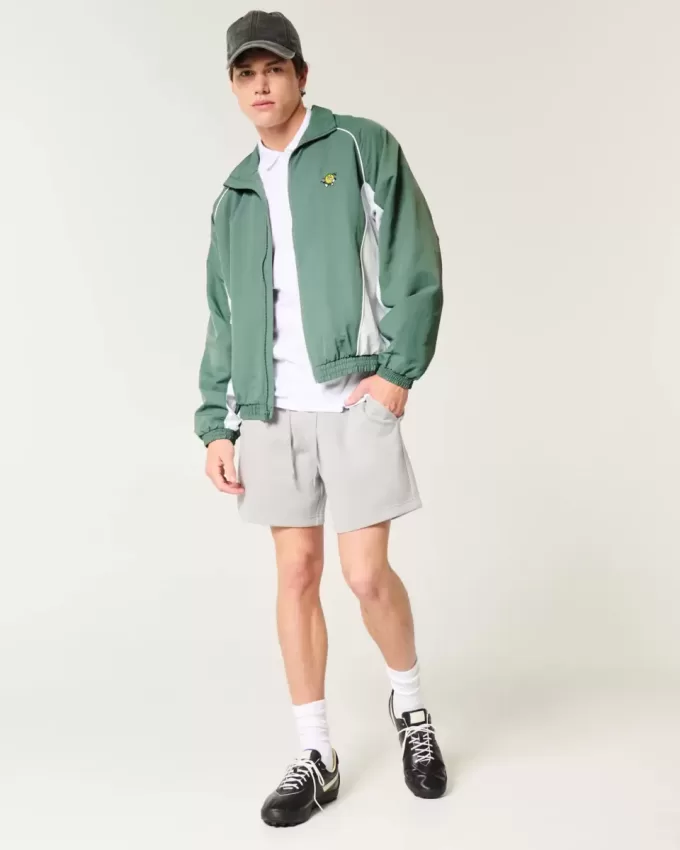 Windjacke mit Golf-Grafik Windjacke mit Golf-Grafik