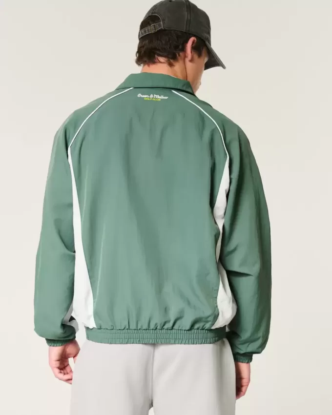 Windjacke mit Golf-Grafik Windjacke mit Golf-Grafik