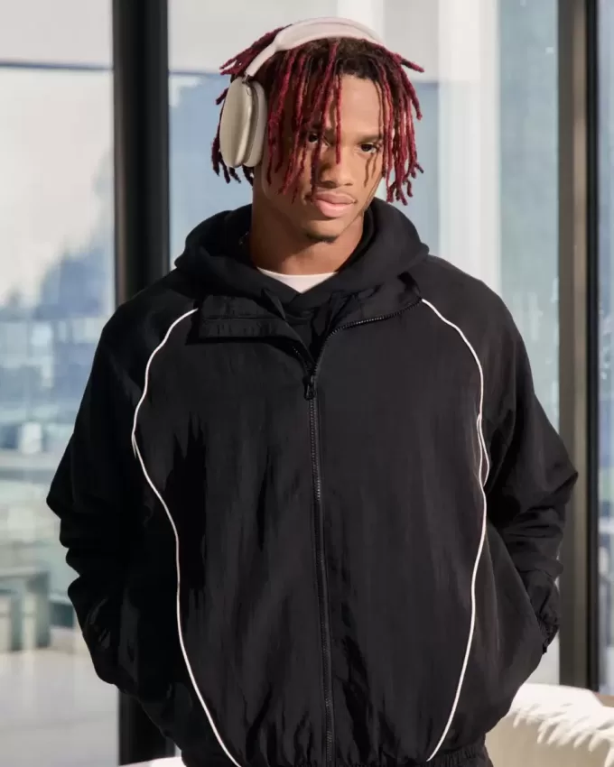 Windjacke mit Reißverschluss