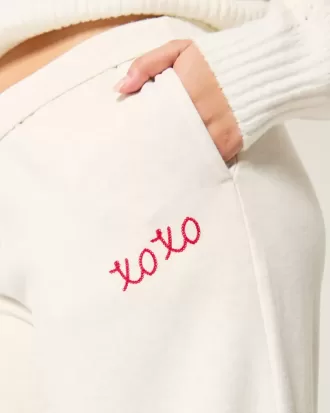 XOXO – Jogginghose mit weitem Bein und Grafik